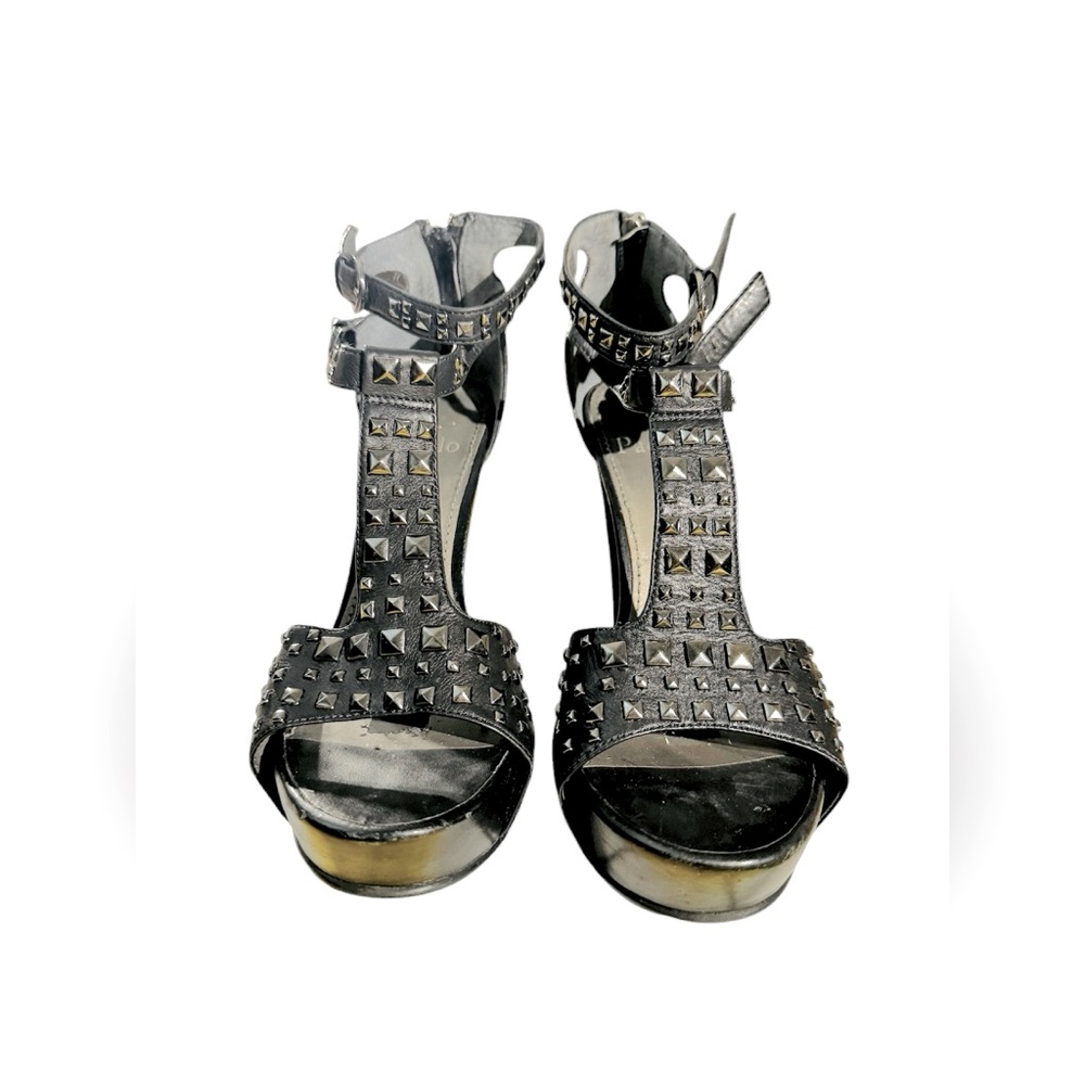 LINEA PAOLO STUDDED HEELS